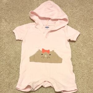 Old Navy Light Pink Baby Romper